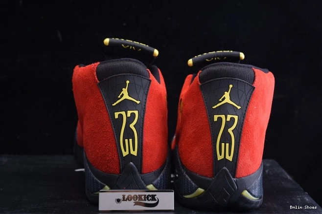 Bmlin Shoes Retro Jordan 14 654459-670 Air Challenge Red 0802
